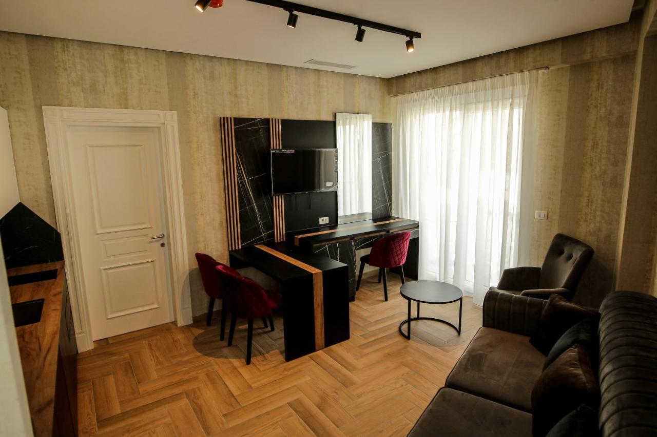 Rozafa Blu Hotel Shëngjin Buitenkant foto