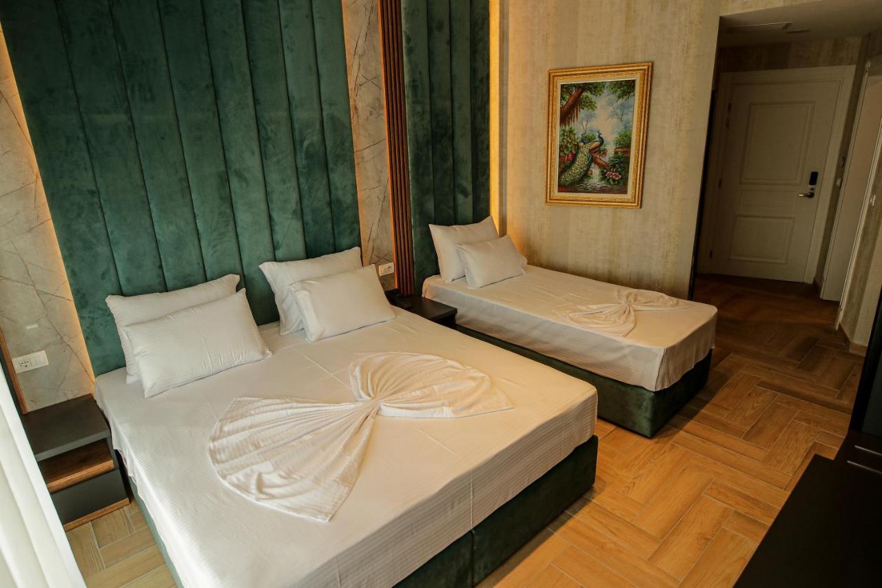 Rozafa Blu Hotel Shëngjin Buitenkant foto