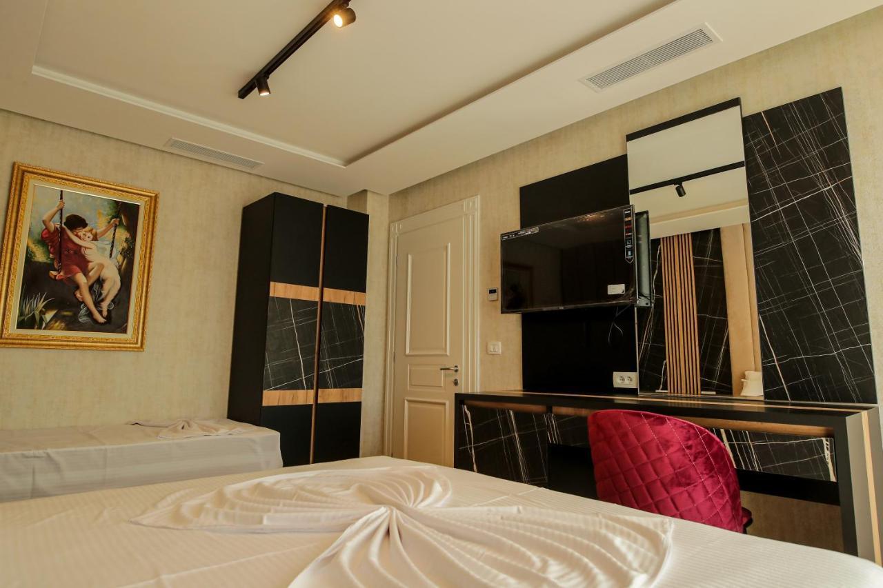 Rozafa Blu Hotel Shëngjin Buitenkant foto