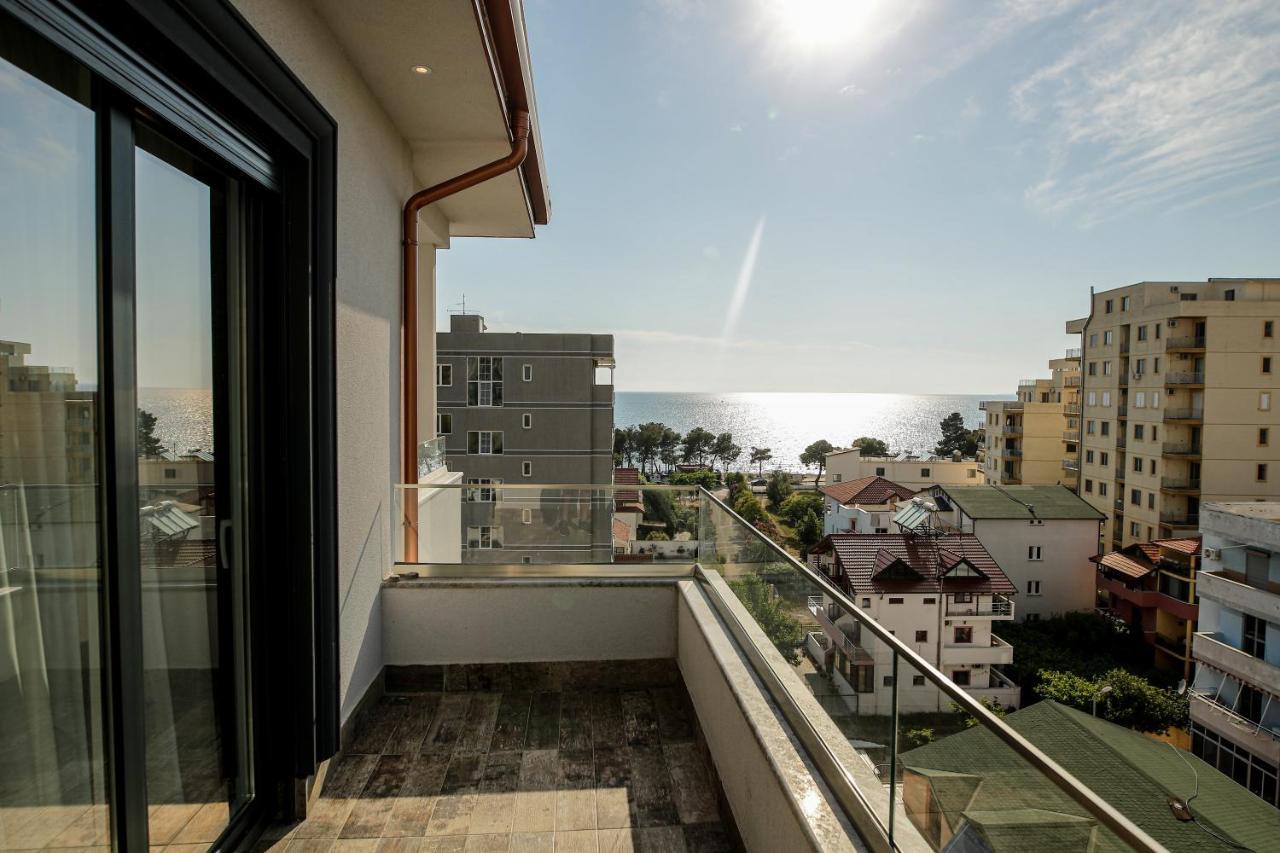 Rozafa Blu Hotel Shëngjin Buitenkant foto
