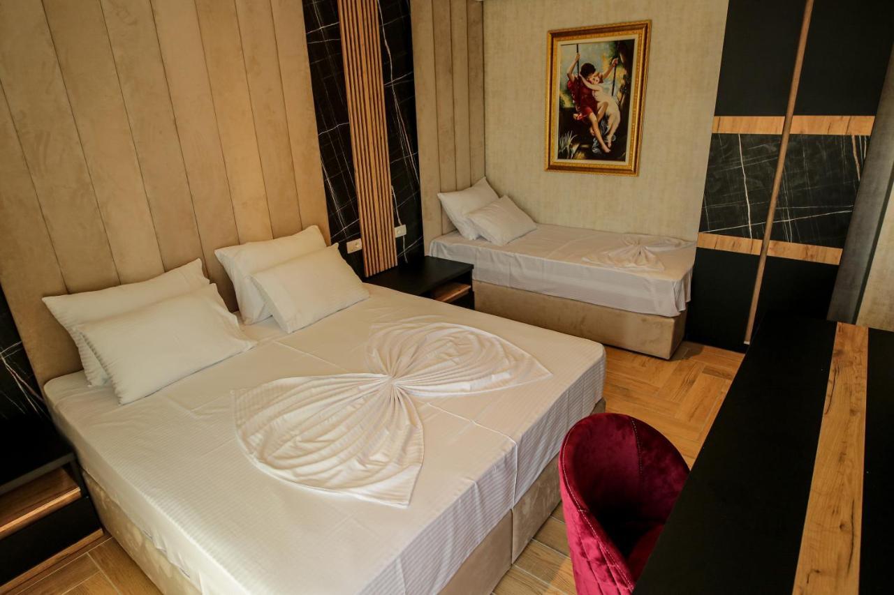 Rozafa Blu Hotel Shëngjin Buitenkant foto