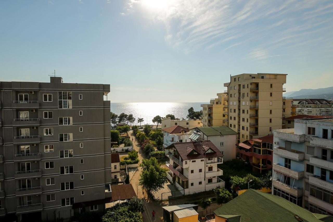 Rozafa Blu Hotel Shëngjin Buitenkant foto