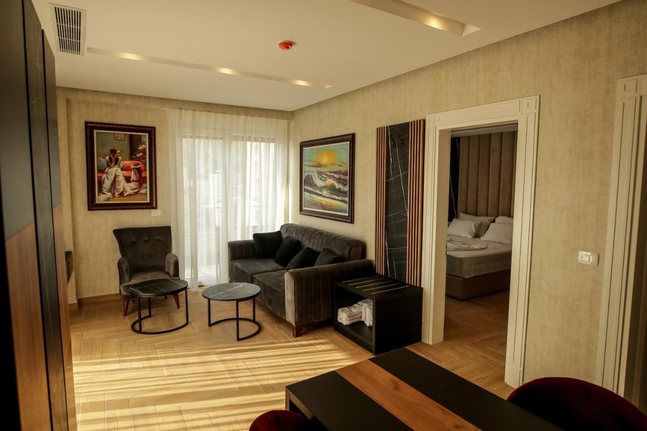 Rozafa Blu Hotel Shëngjin Buitenkant foto