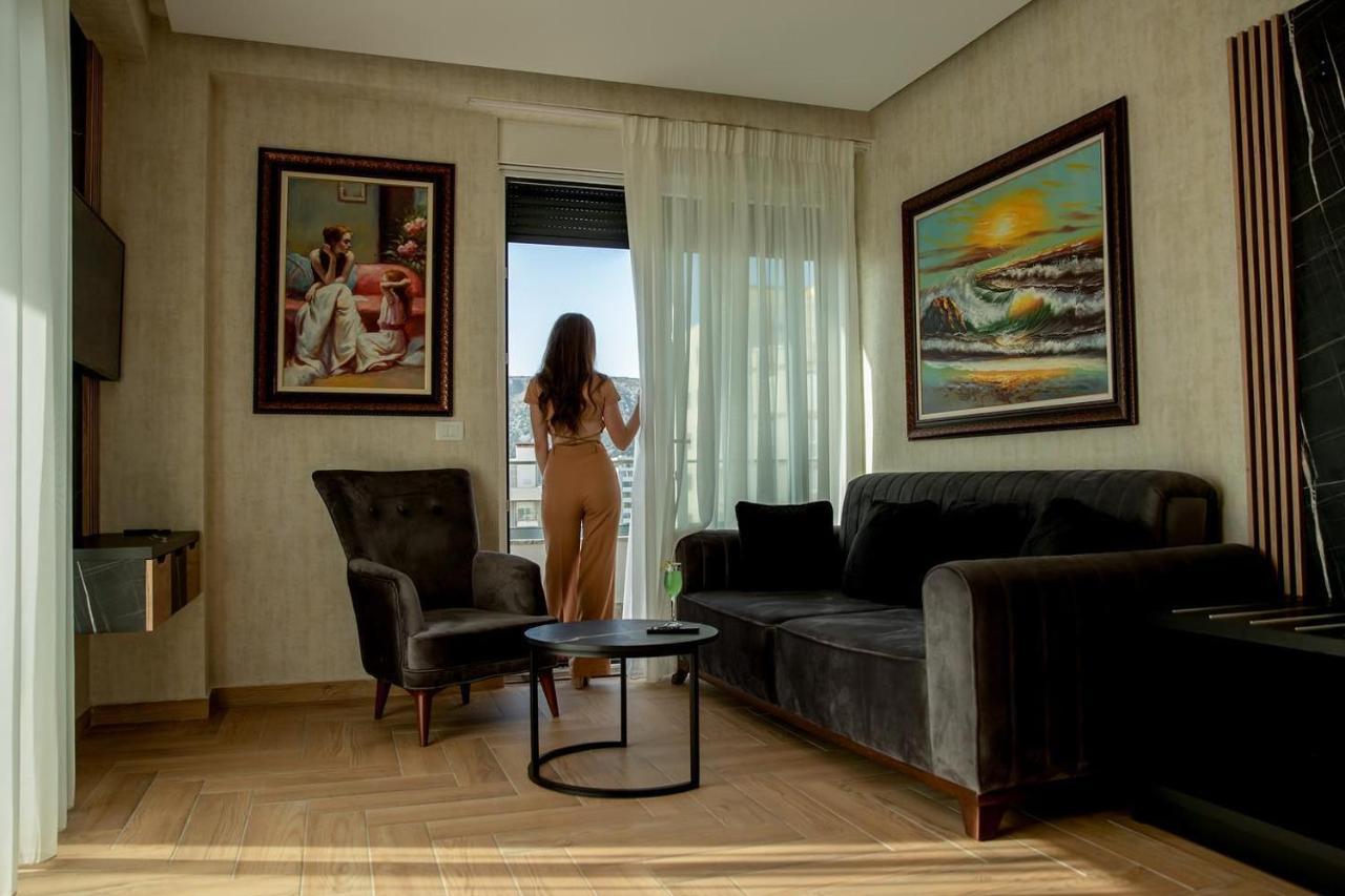 Rozafa Blu Hotel Shëngjin Buitenkant foto