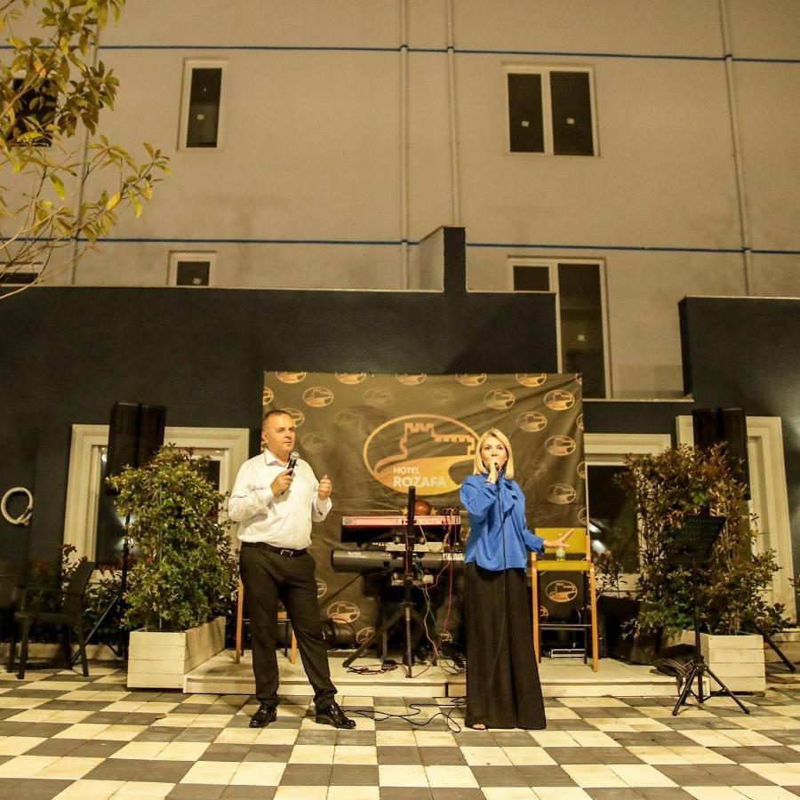Rozafa Blu Hotel Shëngjin Buitenkant foto