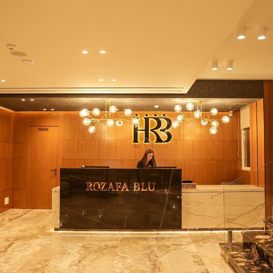 Rozafa Blu Hotel Shëngjin Buitenkant foto
